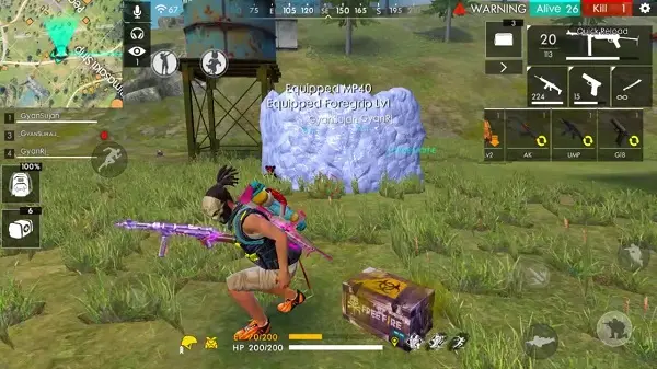 Free Fire sensitivity screenshot